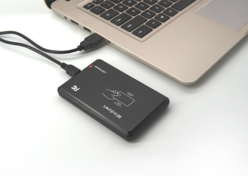 R20C 13.56Mhz Long Range USB RFID Reader NFC Card Reader IC Smart Card  RFID Reader PMC Technology